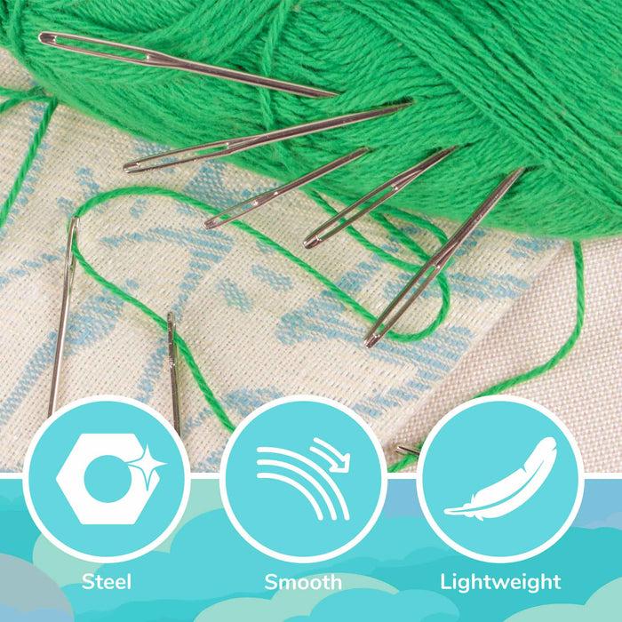 Bamboomn Metal Darning Needle Set