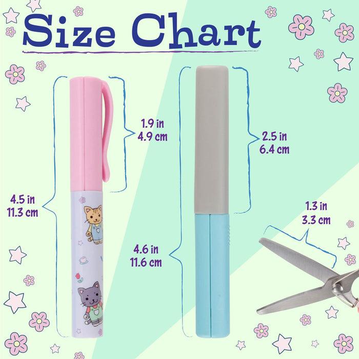 Bamboomn Mini Pen-Style Portable Safety Scissors