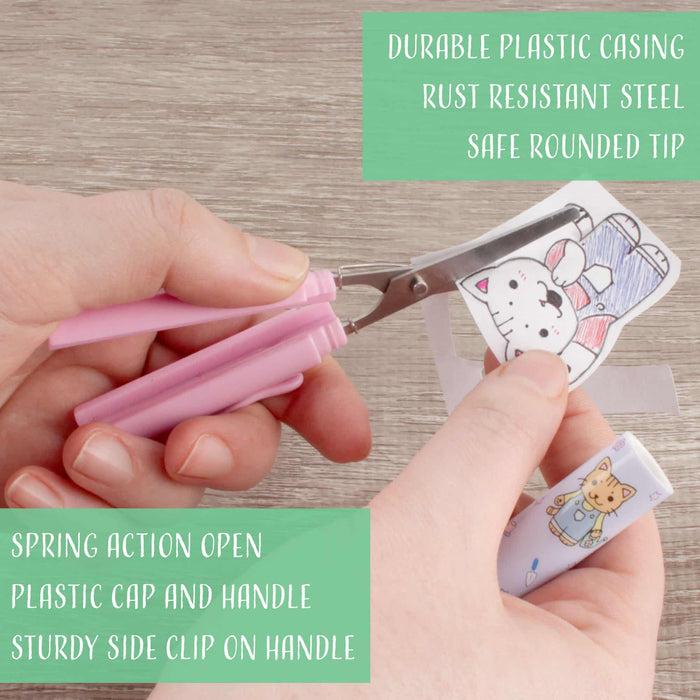 Bamboomn Mini Pen-Style Portable Safety Scissors
