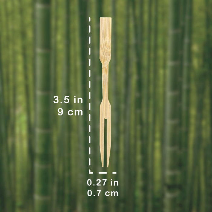 Bamboomn Mini Tasting Bamboo Forks