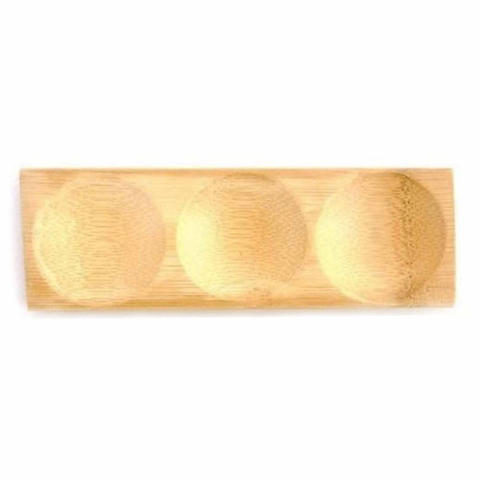 Bamboomn Multi-Compartment Small Bamboo Dishes