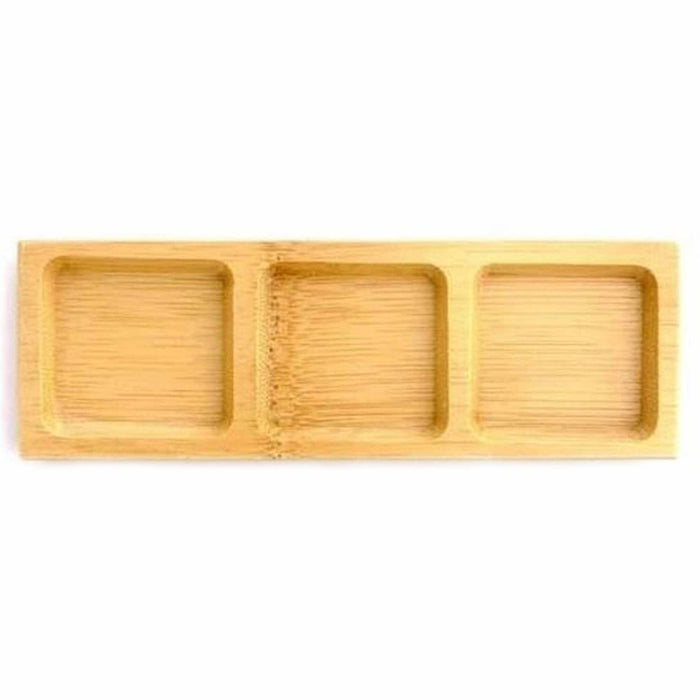 bamboomn Multi-Compartment Small Bamboo Dishes