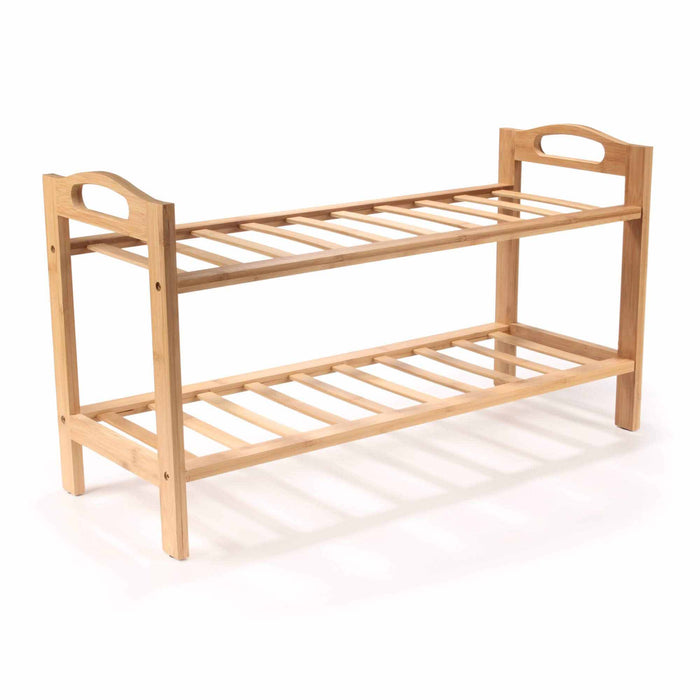 Bamboomn Multi-Tier Bamboo Shoe Rack