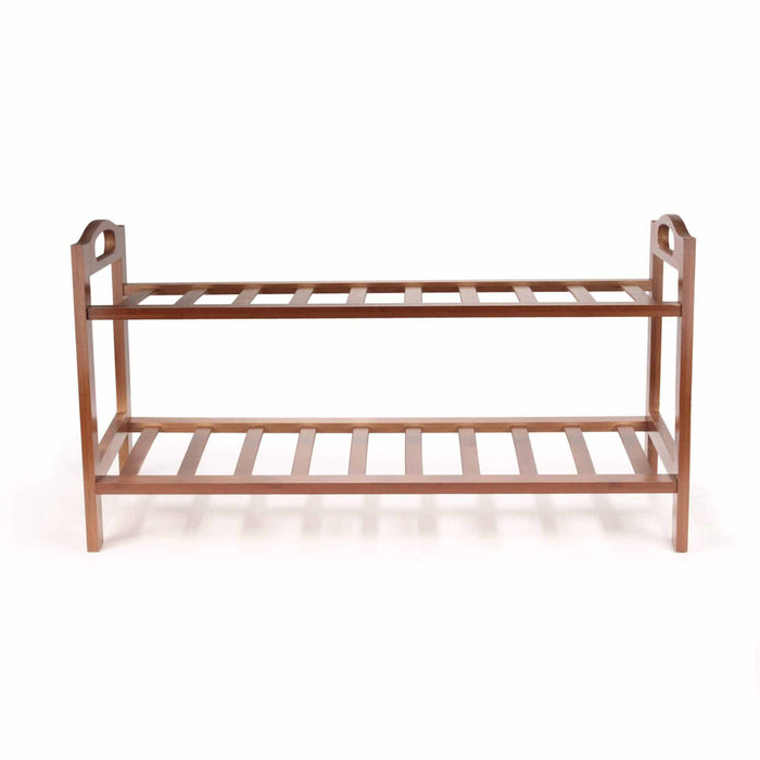 bamboomn Multi-Tier Bamboo Shoe Rack