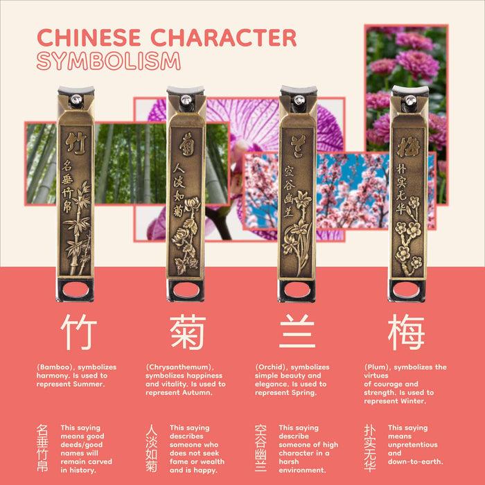 Bamboomn Nail Clippers Set