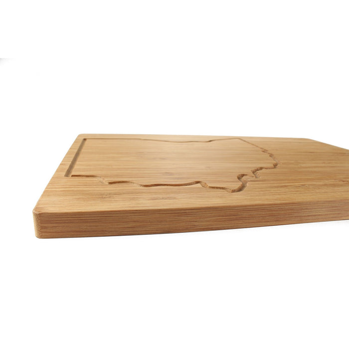 Bamboomn Ohio Outlined Bamboo Cutting Board