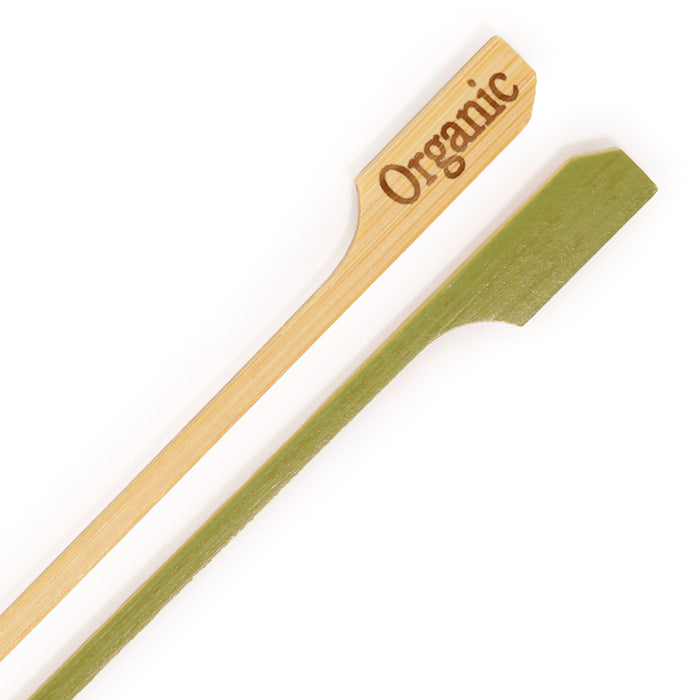 bamboomn Organic Paddle Bamboo Food Picks