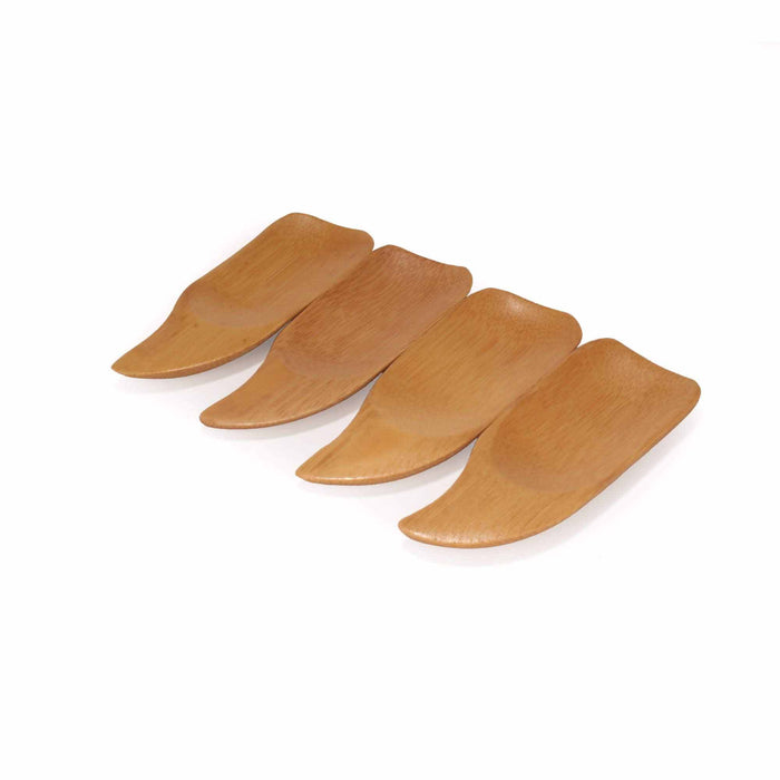 Bamboomn Oval Small Bamboo Scoops