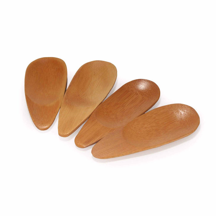 bamboomn Oval Small Bamboo Scoops