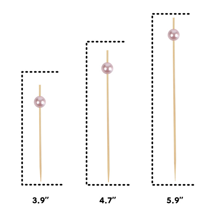 Bamboomn Pearl Bamboo Food Picks