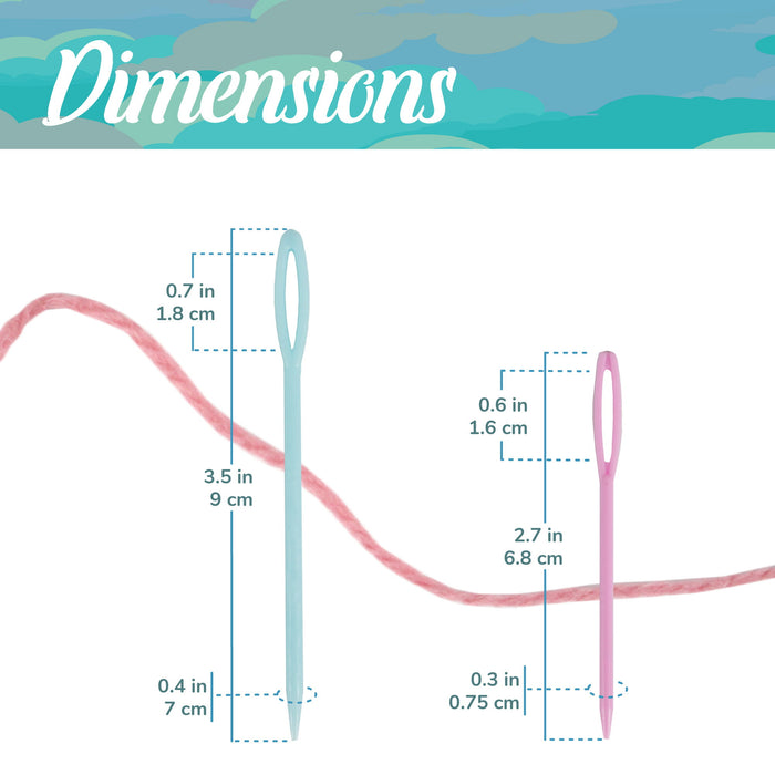 Bamboomn Plastic Darning Needle Set