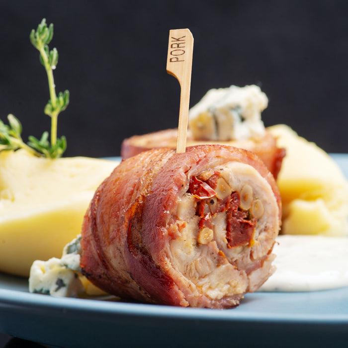 Bamboomn Pork Paddle Bamboo Food Picks