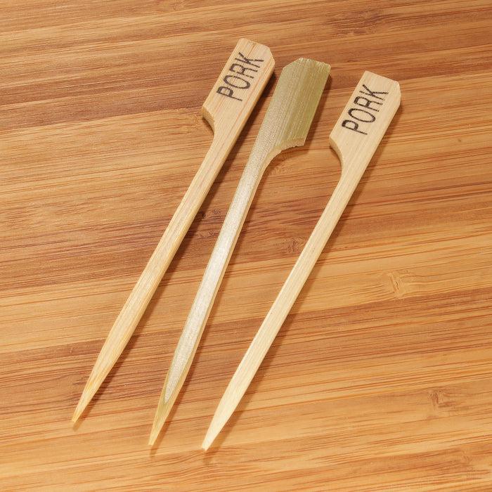 Bamboomn Pork Paddle Bamboo Food Picks