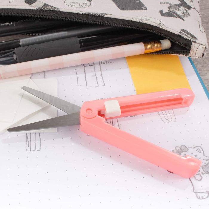 Bamboomn Push Open Folding Scissors