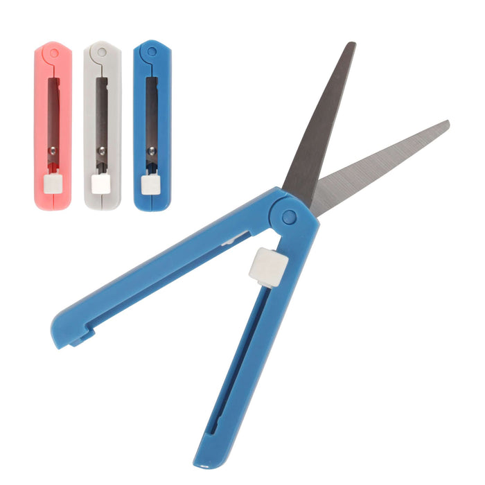 bamboomn Push Open Folding Scissors