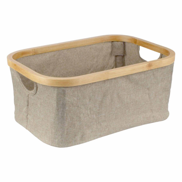 bamboomn Rectangular Small Bamboo Hampers