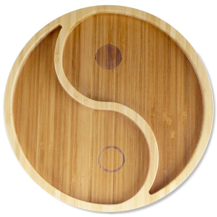 Bamboomn Reusable Divided Bamboo Plates
