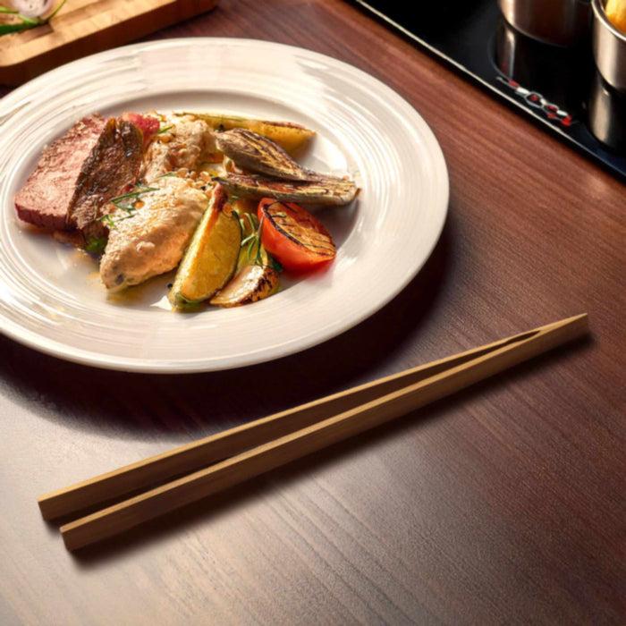 Bamboomn Reusable Extra-Large Straight Arm Tongs