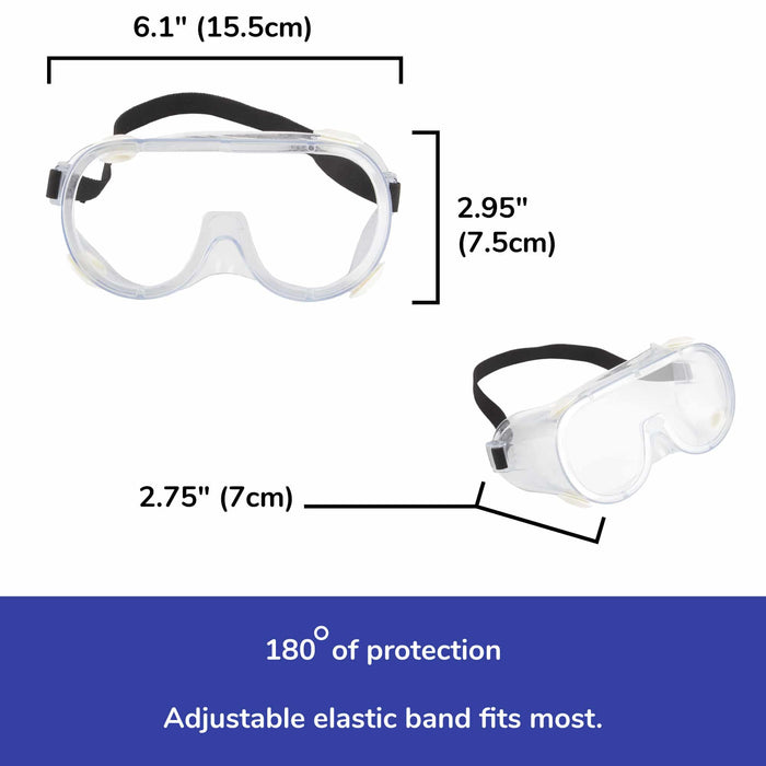 Bamboomn Reusable Protective Safety Goggles
