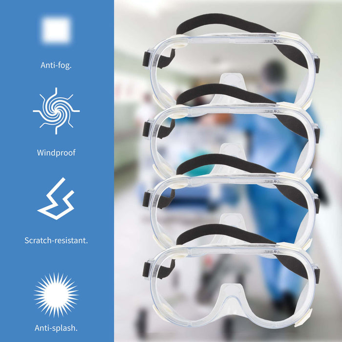 Bamboomn Reusable Protective Safety Goggles