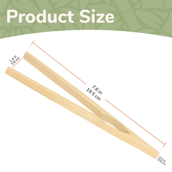 Bamboomn Reusable Straight Arm Tongs