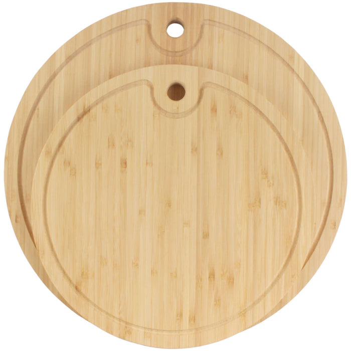 bamboomn Round Bamboo Cutting Boards