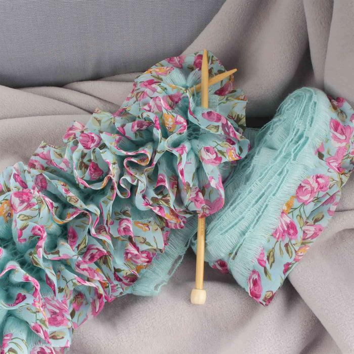Bamboomn Ruffle Chiffon Ribbon Yarn