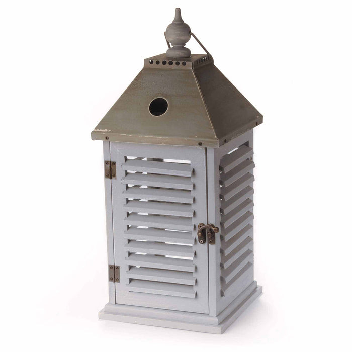 Bamboomn Rustic Wood Lantern