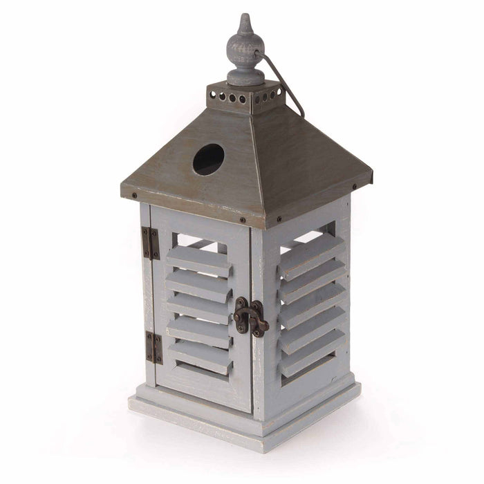 bamboomn Rustic Wood Lantern