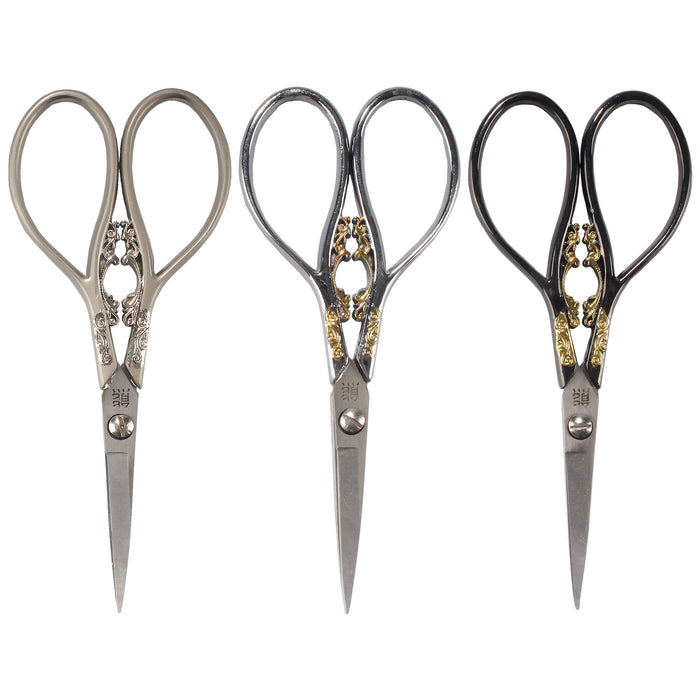 bamboomn Scrollwork Embroidery Scissors