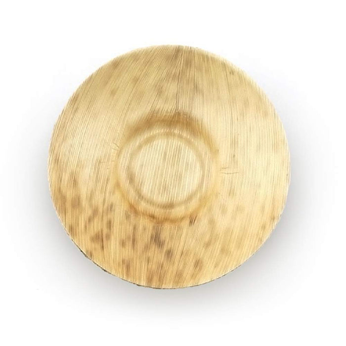 Bamboomn Shallow Thermo Pressed Leaf Bowl