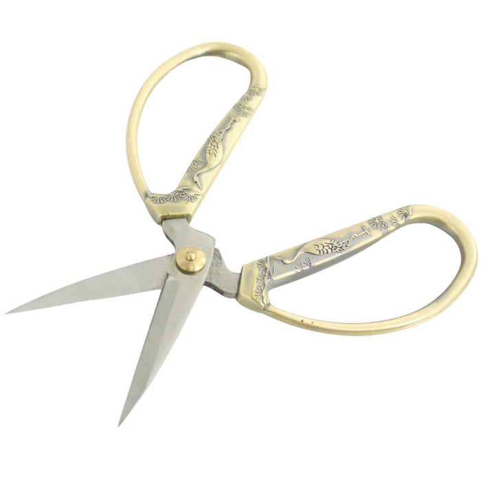 Bamboomn Small Crane Motif Craft Scissors