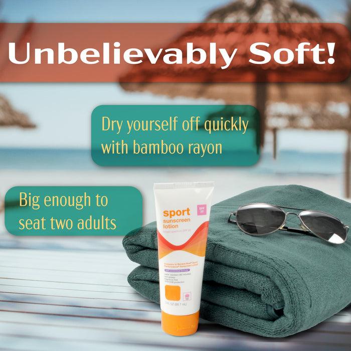 Bamboomn Sports Towels: Bamboo 700 GSM