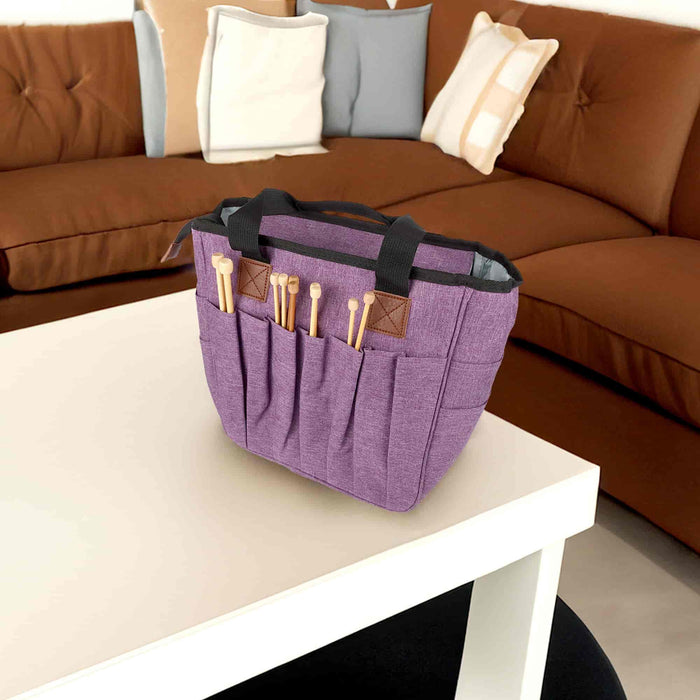 Bamboomn Square Fabric Yarn Storage Bag