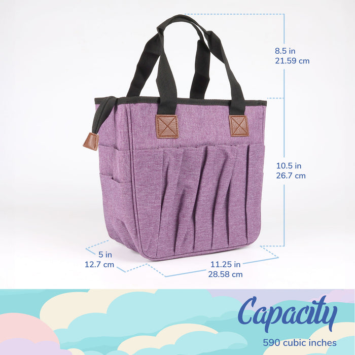 Bamboomn Square Fabric Yarn Storage Bag