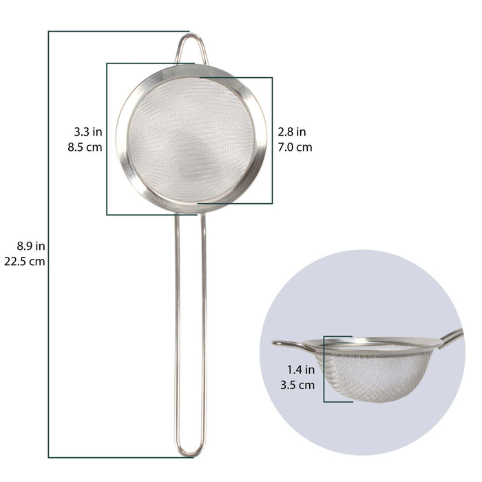Bamboomn Stainless Steel Strainer