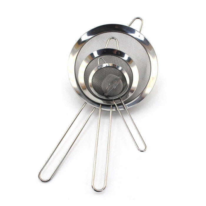 bamboomn Stainless Steel Strainer and Sieve Sets