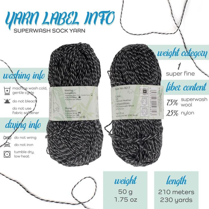 Bamboomn Superwash Sock Yarn