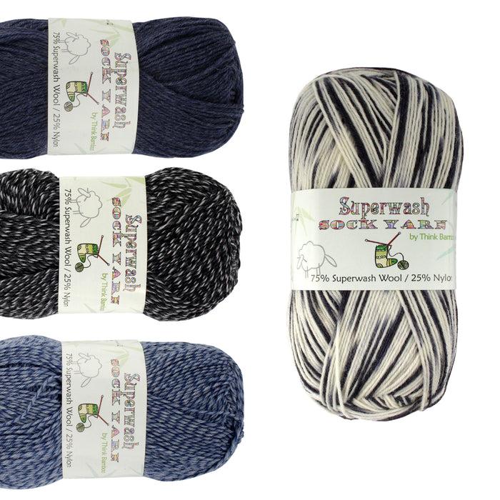bamboomn Superwash Sock Yarn