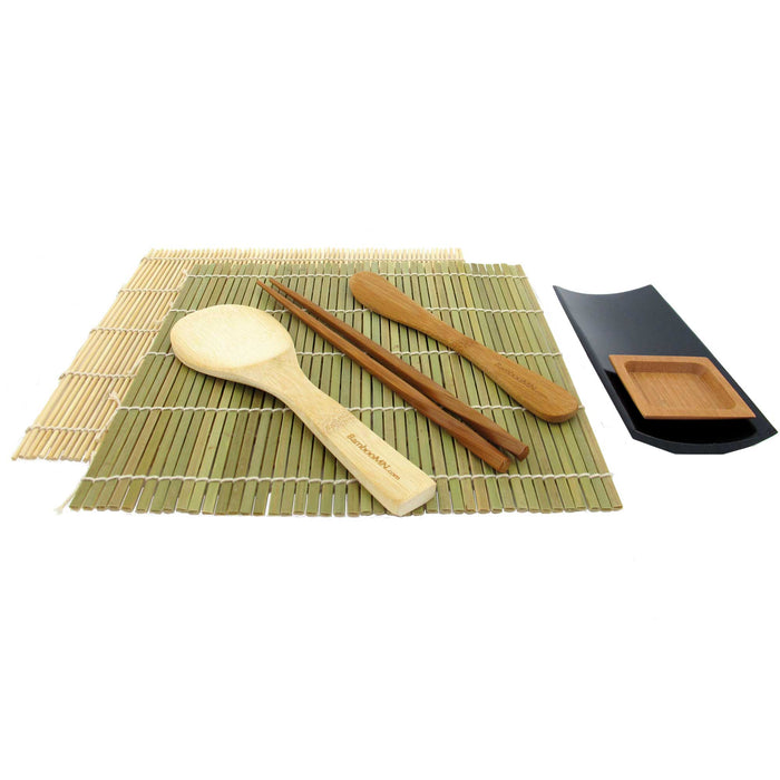 bamboomn Sushi Making Kit with Serving Set