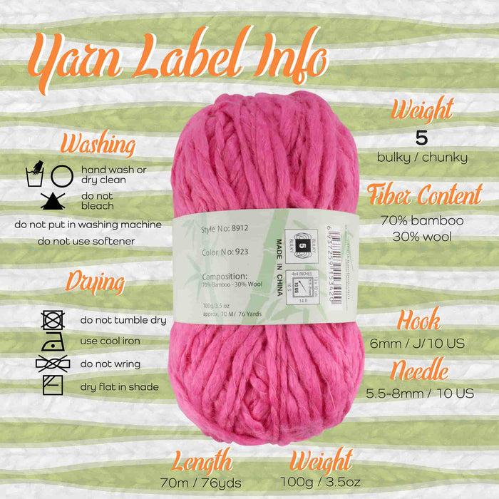 Bamboomn Thick And Thin Yarn