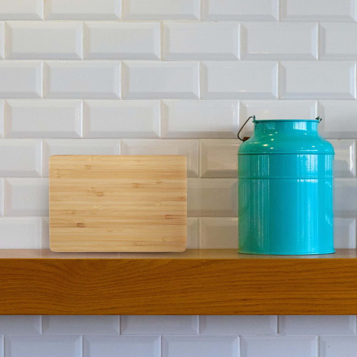 Bamboomn Thin Bamboo Cutting Board 7.9" X 5.5" X 0.4"