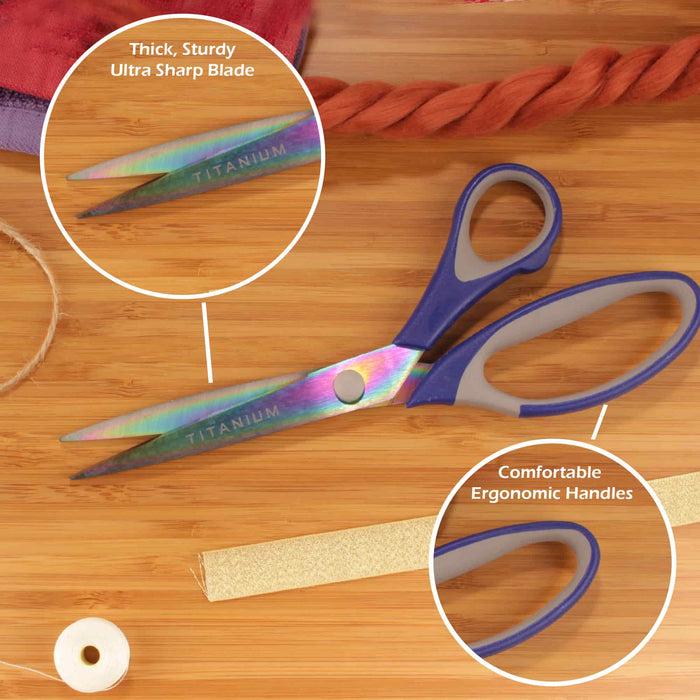 Bamboomn Titanium Craft Scissors 3pc Set