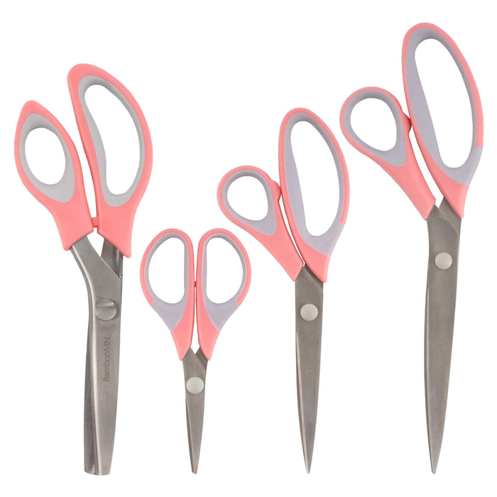 bamboomn Titanium Craft Scissors 4pc Set