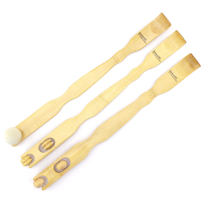 bamboomn Traditional Back Scratcher Set
