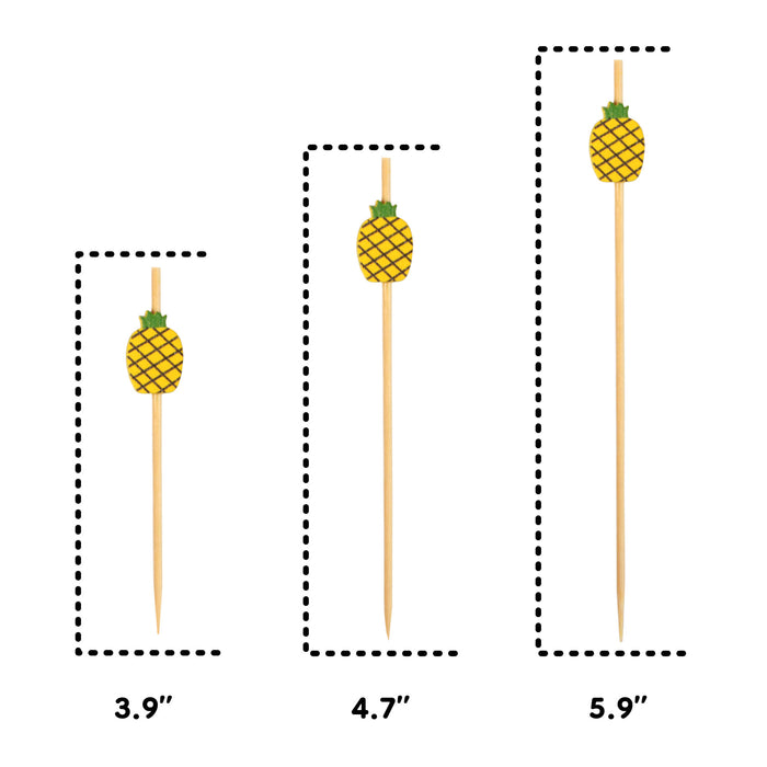 Bamboomn Tropical Fruits Bamboo Food Picks
