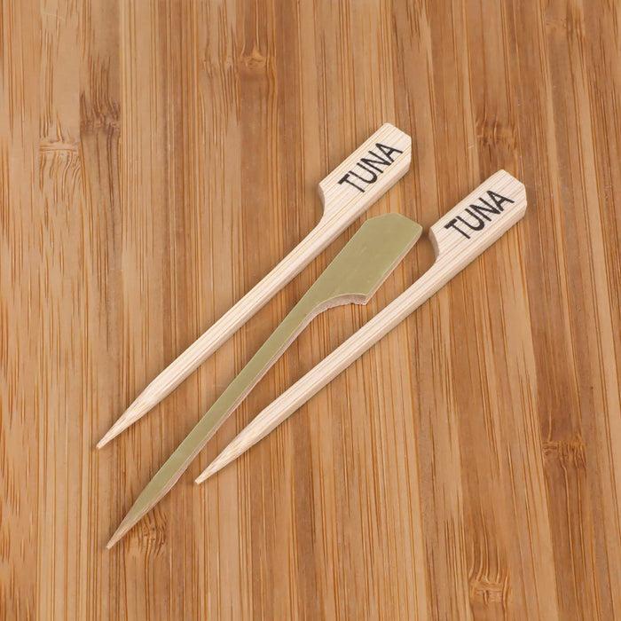 Bamboomn Tuna Paddle Bamboo Food Picks