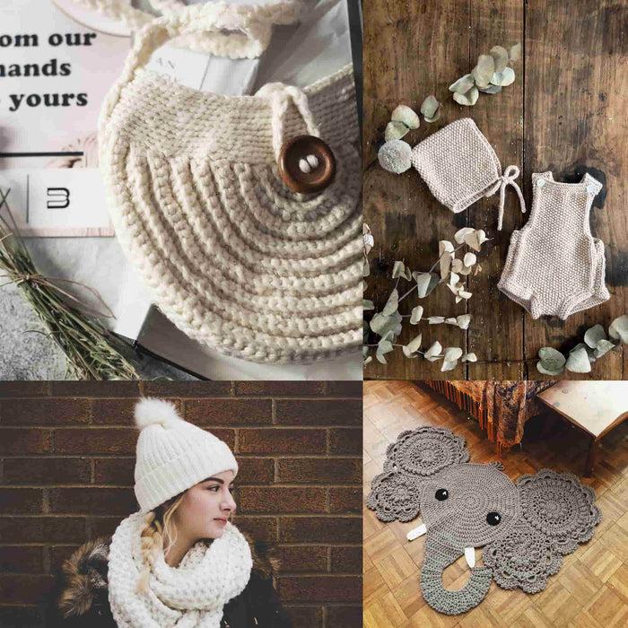 Bamboomn Tunisian Bamboo Crochet Hooks Set