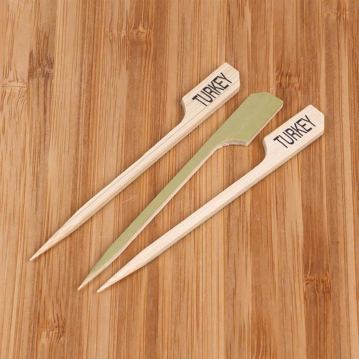 Bamboomn Turkey Paddle Bamboo Food Picks