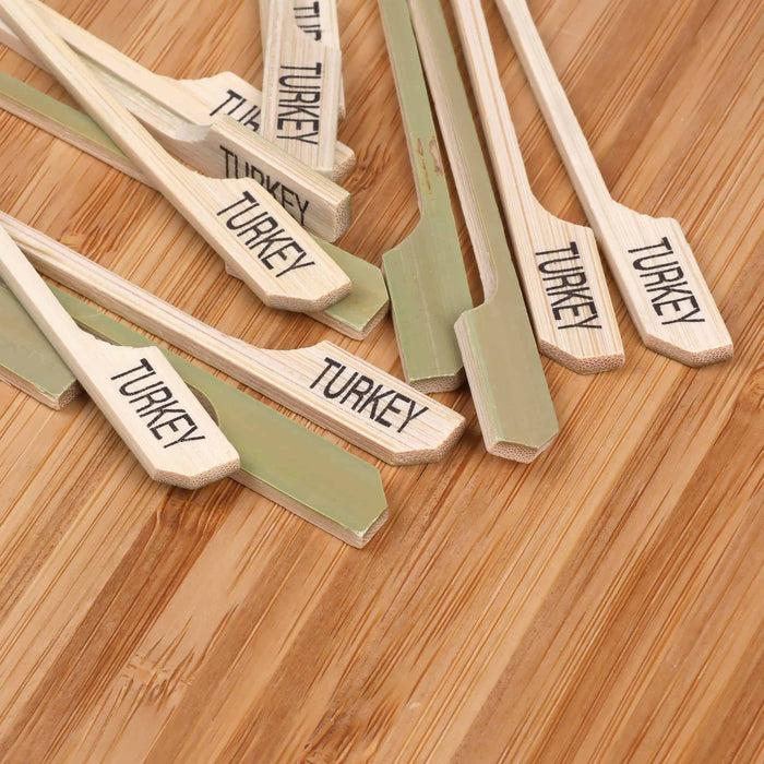 Bamboomn Turkey Paddle Bamboo Food Picks
